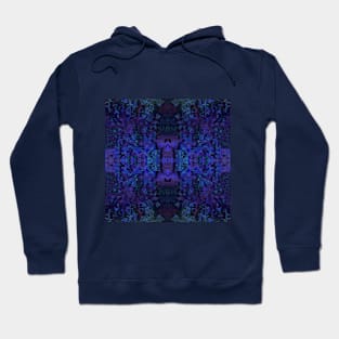 Geometric Pattern of Dark Mysterious Forest Hoodie